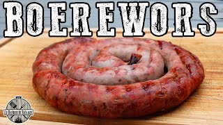 Boerewors : LA saucisse traditionnelle sud-africaine !  🌭🇿🇦🔥 #saucisse  #braai  #barbecue