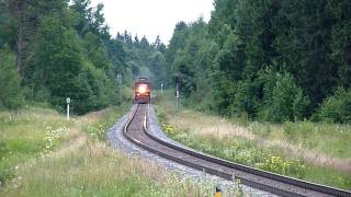 [LDz] ТЭП70-0250 + [LDz] Минск-Рига (Trepe-Krustpils, 29.06.2011)