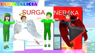 Yuta Gak Sahur Gara Gara Yuta Devil VS Malaikat😈😇 Surga VS Neraka | Part 1| Sakura | Dunia Alicia