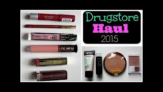 Makeup Collection - NEW DRUGSTORE MAKEUP HAUL 2015 - Plus some old gems!