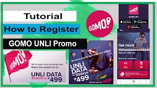 How to Register in GOMO UNLI Promo