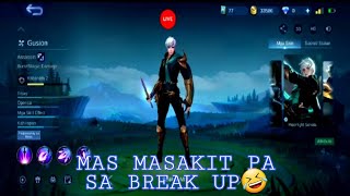 Gusion Skin Moonlight Sonata Ang sakit Mlbb Gameplay 2022