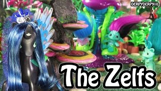 MLP Frozen Princess 4:  Zelfs, Chrysalis, Twilight Sparkle, Derpy , Zecora My Little Pony Toy Review