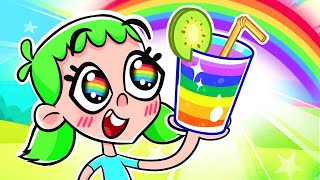 Lily's Colorful Juice Adventure: Learning Colors! #short #animation