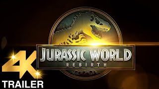 JURASSIC WORLD REBIRTH Title Reveal Teaser Trailer (4K ULTRA HD) 2025