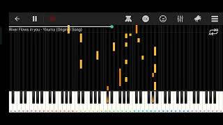 I played river flows in you by -Yiruma