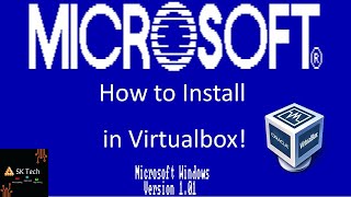 How to install Windows 1.0 on Virtualbox | MOUSE WORKING* |