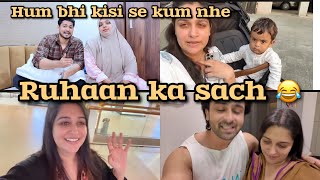 Ruhaan ka sach 😂 || Ab dipika ka sach ruhaan bh janta 😂 nida sufyan copy hai ibrahims ki