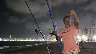 PESCARIA COM VARIAS ESPÉCIES NA PRAIA DE IRACEMA