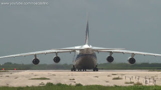 Antonov An-124 en Merida, Mexico