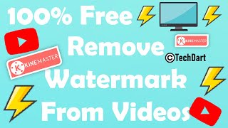 Remove Watermark From Video ❌📀 | Kinemaster, Inshot And More...🤩(100% FREE)