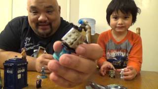 Lego Dimensions Doctor Who Cyberman Dylek Father & Son Build