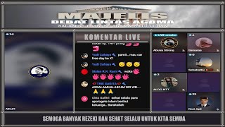 LIVE🔴 DEBAT LINTAS AGAMA HARI INI, MINGGU 06/10/2024