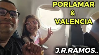 VUELO DE PORLAMAR A VALENCIA VENEZUELA..