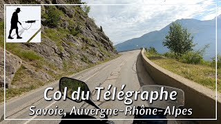 Col du Télégraphe, Road D902, Savoie, Auvergne-Rhône-Alpes, France - by motorcycle