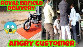 Customer was not happy 😱 on the day of their Royal Enfield 🔥bike Delivery😤 Garcha Automobile Ropar