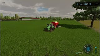 Building pigfeed mixer/stacking bales/fertilizing/cultivating/sowing canola|Hermannspolder|Fs22 |Ps4