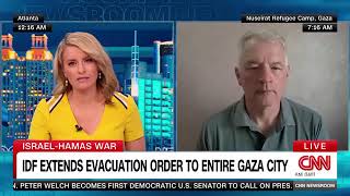 Director of UNRWA Affairs in Gaza Scott Anderson on CNN Newsroom - 11.07.2024