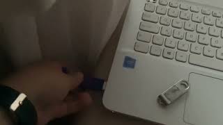 Building a flash drive when its plugged in