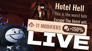 Getting The HOTEL HELL Achievement LIVE In Doors!