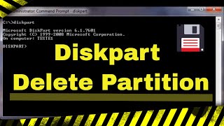 Diskpart Delete partition