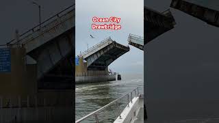 Drawbridge going up in Ocean City, Maryland #vacation #shorts