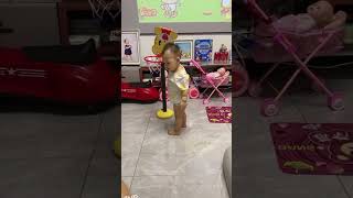 Baby Standing Basketball