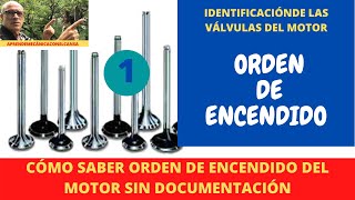 CLASE 05 MECÁNICA DEL AUTOMÓVIL, APRENDE A BUSCAR EL ORDEN DE ENCENDIDO SIN DOCUMENTACIÓN