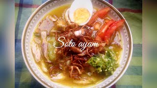 SOTO AYAM RESEP DARI MAMA MEMANG PALING ENAK