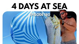 4 DAYS AT SEA, Spanish Wells to Brunswick GA, Gulf Stream Sailing Ep.180 ⛵ The Foster Journey