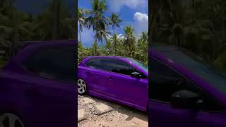 PURPLE LOVE DRIVE 💜🥵|KERALA MODIFIED POLO #modified