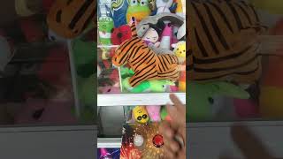 HARIMAU SUMATRA di CAPIT BONEKA KAMPUNG #arcade #clawmachine #shorts #capitboneka