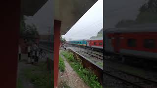 Train In Heavy Rain