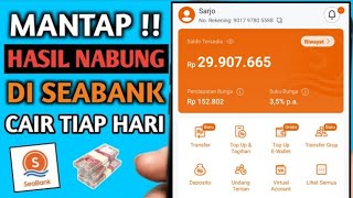 Cara Menabung di Seabank Pengguna Terbaru | Nabung di Aplikasi SEABANK Untung SEGINI