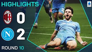 Milan - Napoli 0-2 Gli Highlights, Lega Serie A 2024-25