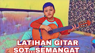 Latihan gitar lagu cover campur