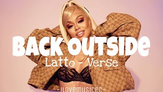 Latto - Back Outside [Verse - Lyrics]