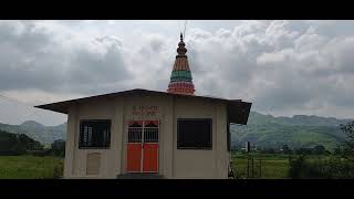 The beautiful temple in front of Matheran hill station.