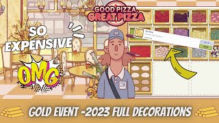 🏅 Gold Event - 2023 | Good as GOLD - Full Gameplay 🏅 || Good Pizza, Great Pizza