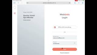Webuntis für Eltern   Registrierung, Abwesenheitsmeldung   HD 720p
