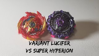 Beyblade Burst Variant Lucifer Vs Super Hyperion