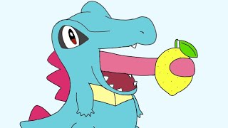 Totodile eats lemon and dies🍋🦐