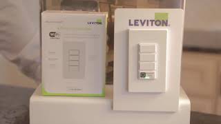 Leviton 4 button contoller and Wi Fi products