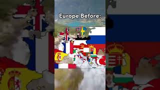 Europe Now vs Before #shorts #onlyeducation #viral #education #conflict #history #geography