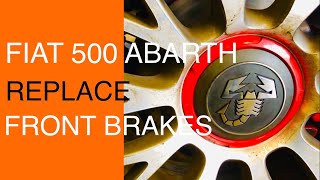 FIAT 500 ABARTH Front Brake Replacement