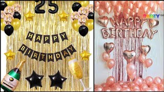 Theme Beautiful Birthday Decoration ideas Compilation!! ||  Birthday Decoration Idea's