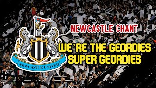 We follow our Newcastle through the rain, the sleet, the snow - Newcastle chant [WITH LYRICS]