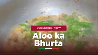 || Aloo Ka Bhurta || Vegatable Mash Potato || Aloo Bhurta recipe ||