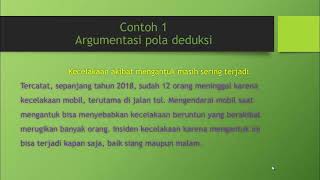 Pola Pengembangan Deduksi Paragraf Argumentasi Fase F Kurikulum Merdeka