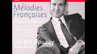 Gerard Souzay, "Claire de lune "       Faure/Verlaine